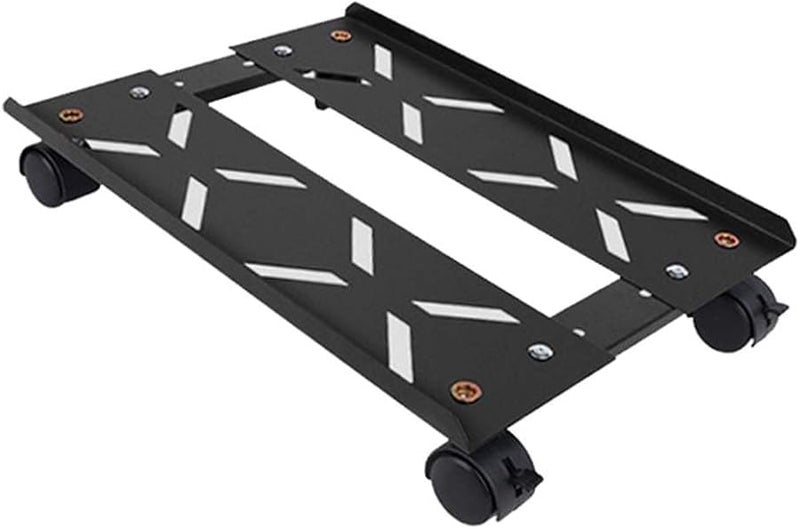 Adjustable Steel PC Stand with Wheels Size 1 for Desktop Tower Airflow and Mobility - Image 2