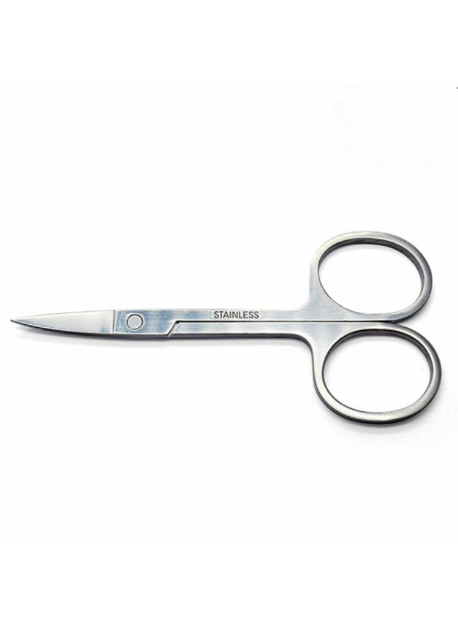 maya accessories Stainless Steel Scissors with Sharp Curved Blades for Eyebrows, Facial Hair, False Eyelashes.1PC - Image 3