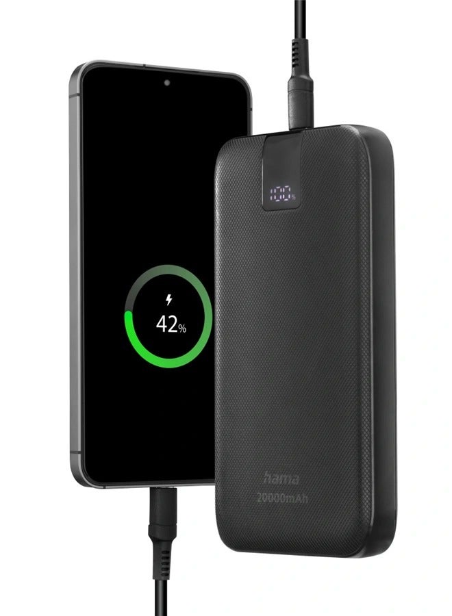هاما HAMA 201719 Power Pack "PD 20" Powerbank, 20000mAh - Image 3