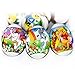 Diximus Easter Egg Decorating Kit Heat Shrink Sleeve Egg Wraps Pysanka Ukrainian Pysanky Supplies Egg Stickers Cartoons Easter Decoration for 7 Easter Eggs - Image 2