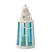 Koehler Koehler 15217 10 Inch Ocean Blue Lighthouse Candle Lamp  - Image 2