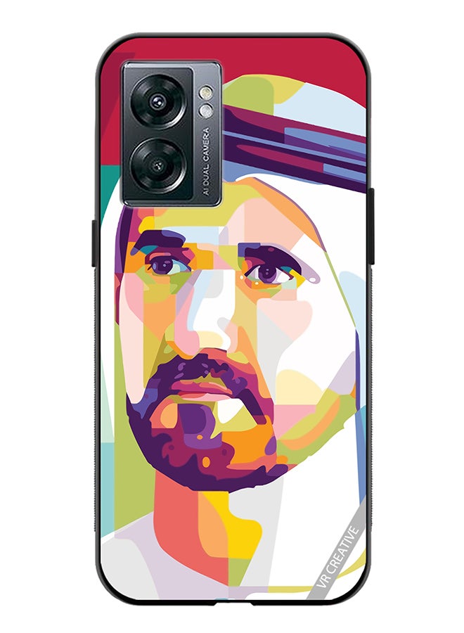 VR CREATIVE Protective Case Cover For Oppo A57 5G Sheikh Mohammed Bin Rashid Al Maktoum Design Multicolour - Image 1