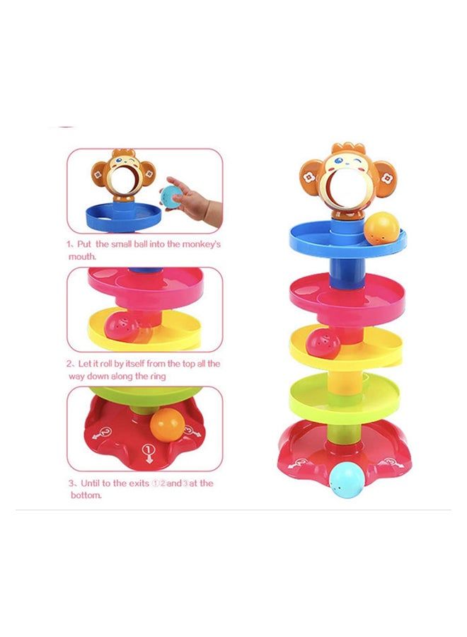 Roll Ball Multicolored Durable And Sturdy For Long Term Use Kids Toy 18x18x41cm - Image 5