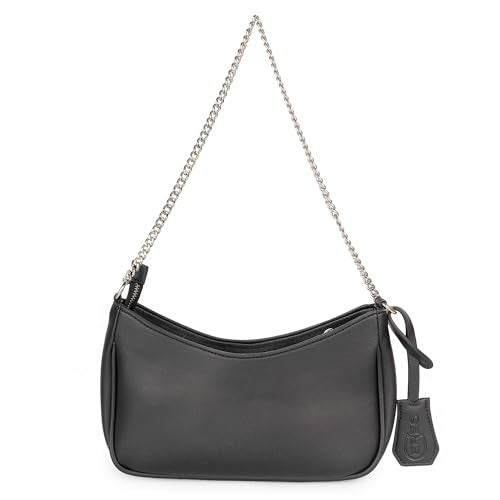 Ceres Cross-Body Sling Bag For Girls/Women | Leather Crossbody Bag With Detachable Shoulder Strap | Ladies Purse Handbag - Black - Image 5
