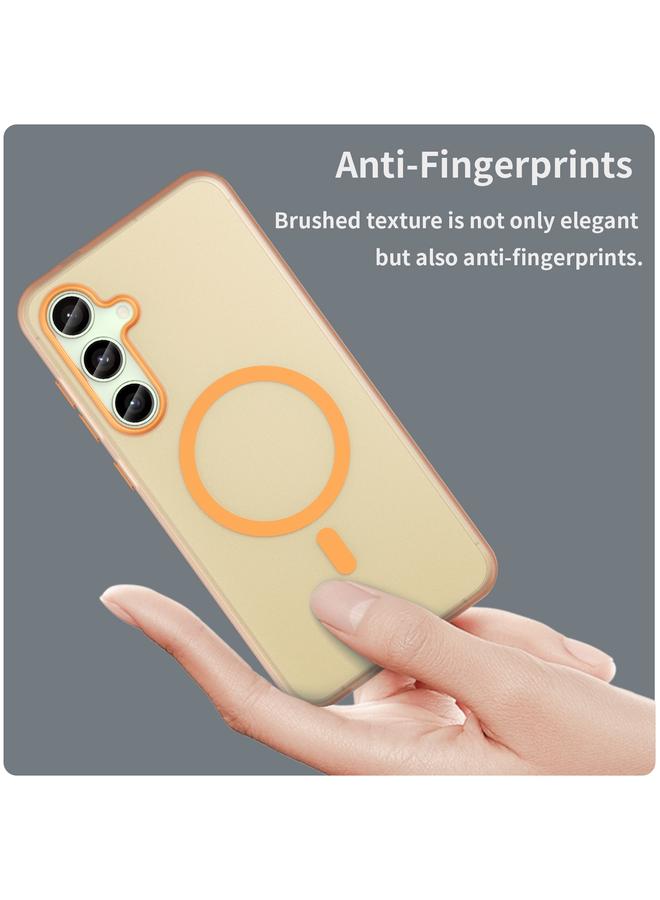 S-TOP Case For Samsung Galaxy S24 FE 5G MagSafe Frosted Translucent TPU + PC Full Coverage Phone Case - Image 4