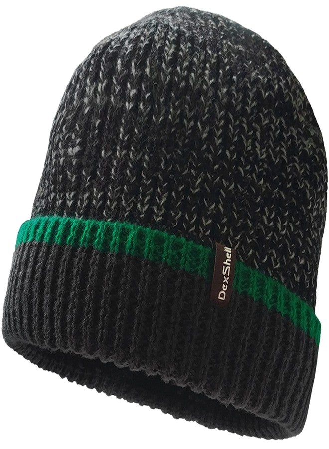 DexShell Cuffed Beanie - Green Edge - Large/XL - Image 1