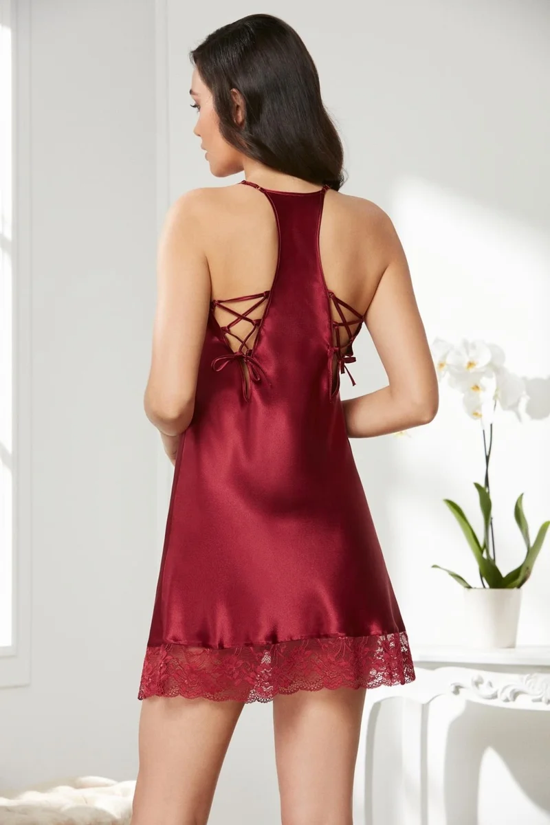 pierre cardin Satin Lace Nightgown - 870