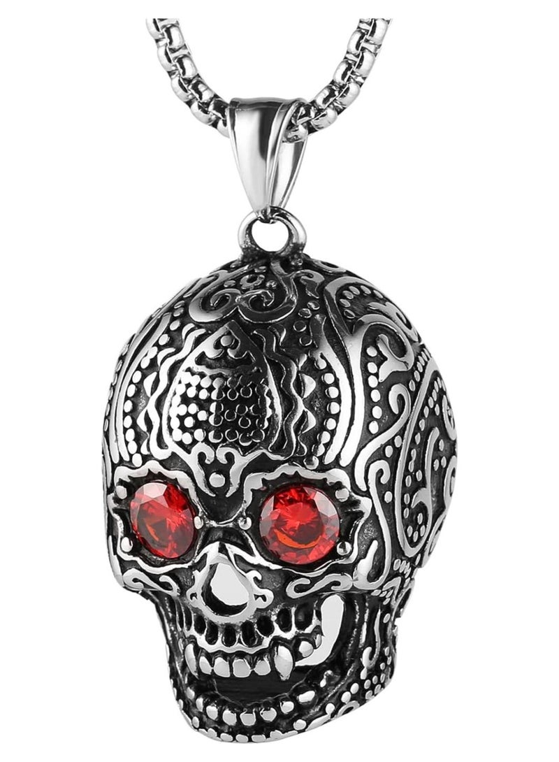 Fayrouz Jewellery Skull shaped cap chain Necklace - Image 1