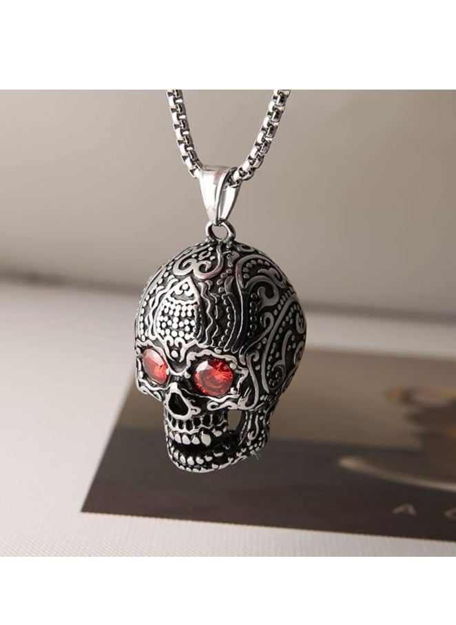 Fayrouz Jewellery Skull shaped cap chain Necklace  - Image 3