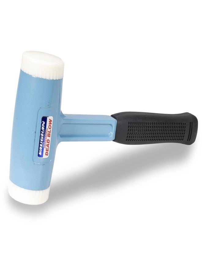 VAUGHAN Dead Blow Hammer, 0.5 Lbs, Includes Two Soft Faces, Steel Filled, DB150, VN58512 - Image 1