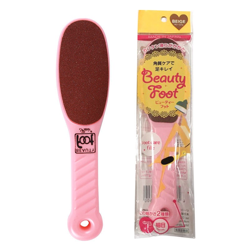 Generic Dual-Sided Pumice Stone Foot File Pink-Japanese Foot File 