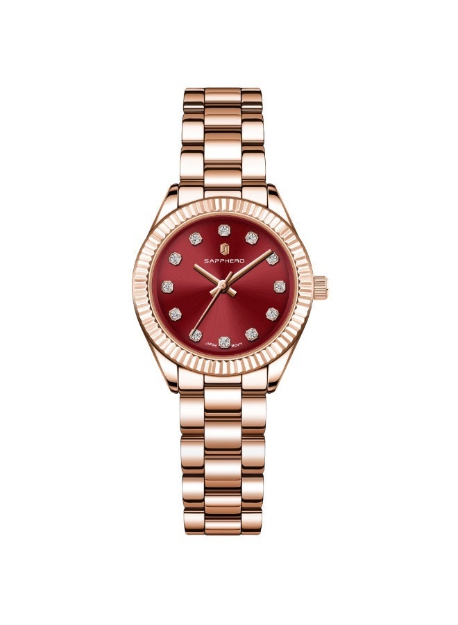 SAPPHERO Watches for Women Luxury Stainless Steel Ladies Watches Women's Bracelet Watch Small Analog 5ATM Waterproof Wrist Watch Elegant Gifts for Women - Image 1