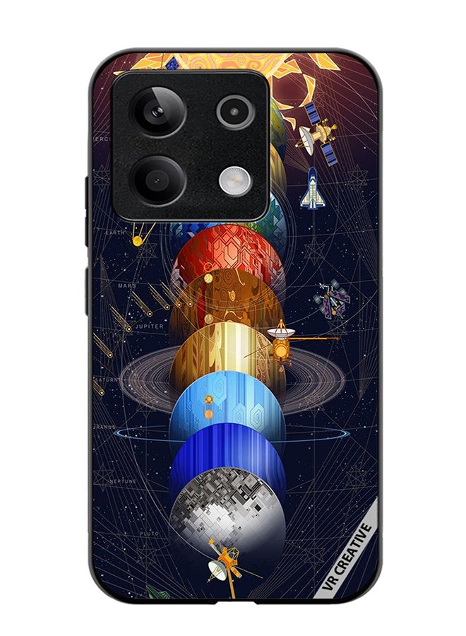 VR CREATIVE Protective Case Cover For Xiaomi Poco X6 Earth Design Multicolour - Image 1