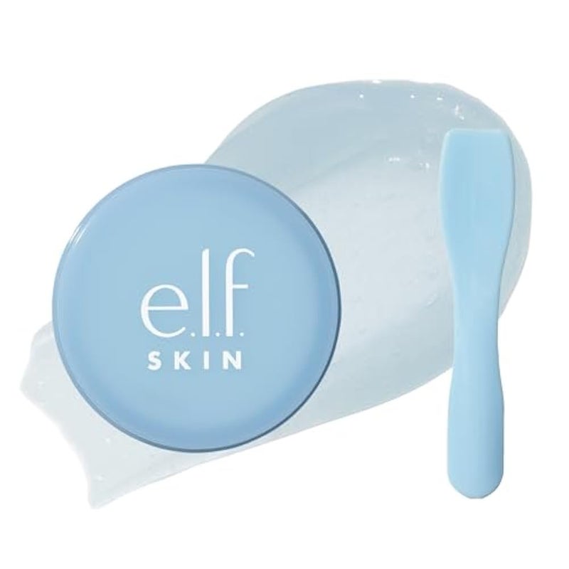 elf e.l.f. Skin Holy Hydration! Lip Masks, Hydrating Leave-on Lip Mask For Soft & Smooth Lips, Enriched With Hyaluronic Acid, Powder Blue - Image 1