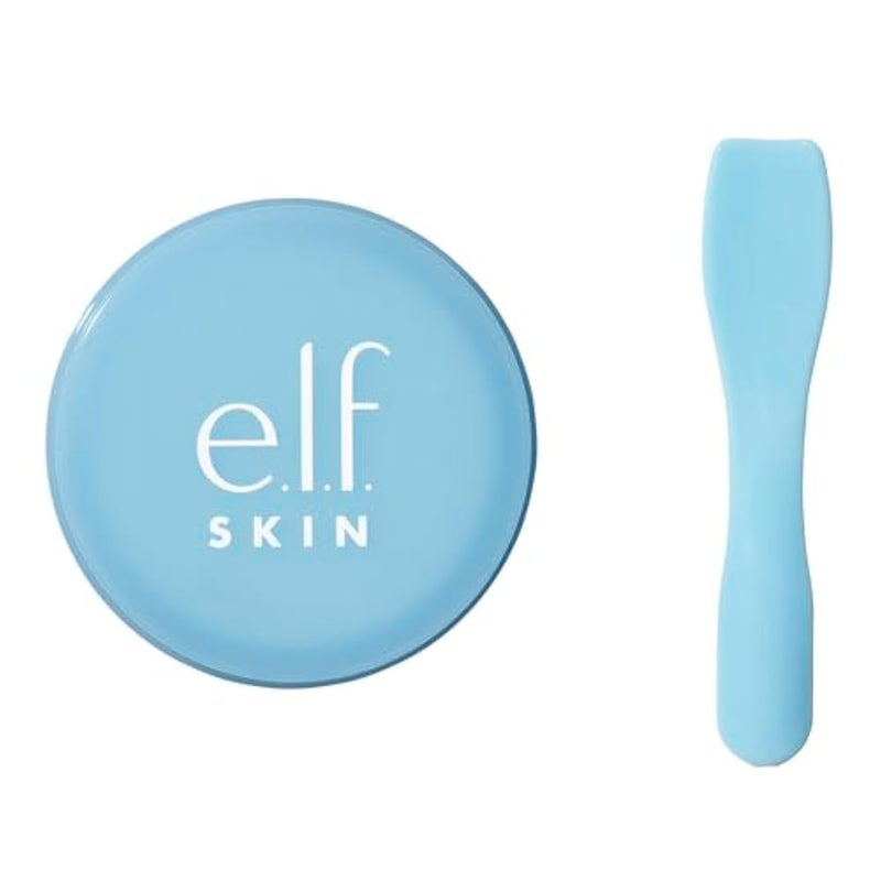 elf e.l.f. Skin Holy Hydration! Lip Masks, Hydrating Leave-on Lip Mask For Soft & Smooth Lips, Enriched With Hyaluronic Acid, Powder Blue - Image 4