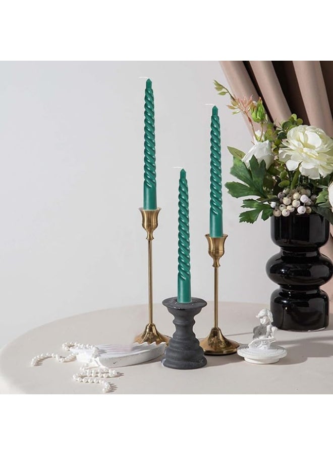 Classic 4PCS Premium Spiral Cone Candles - Elegant Ramadan/Eid Decor, Long-Lasting Scented Candles for Wedding/Party/Home - Image 2