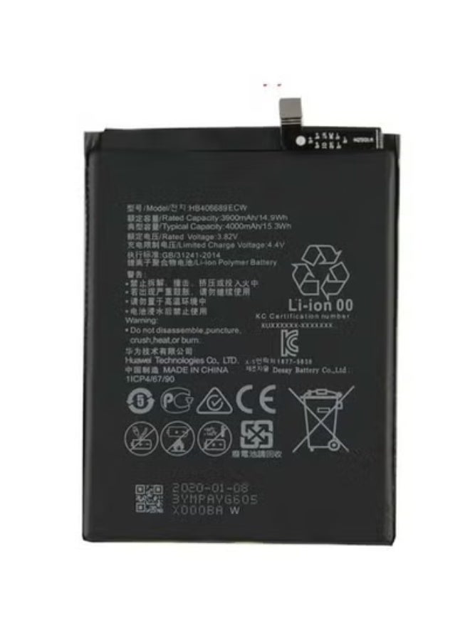 ELTRAZONE 4000mAh Replacement Battery for Huawei Y9 Prime / Y7 Prime 2019 / Mate 9 / Honor 8C – High-Capacity Lithium-ion Internal Battery for Long-Lasting Power, Safe Charging, and OEM-Level Performance – Black, Durable and Tested for Quality - Image 3