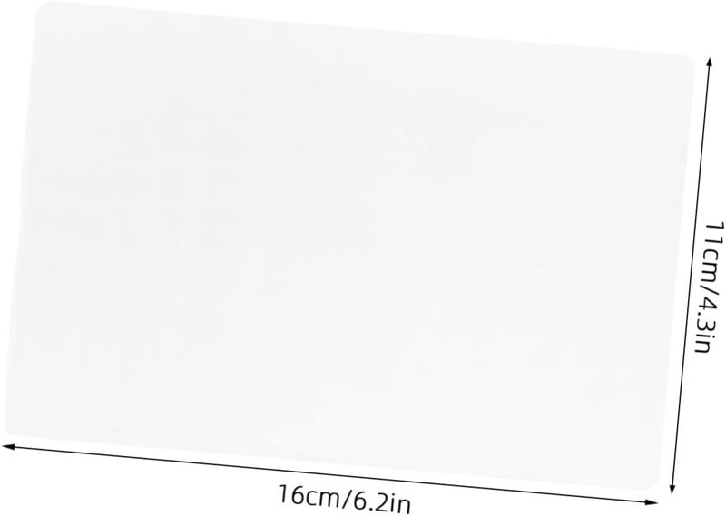 Slow wear optimized quality SHOWERORO 100pcs Laminating Pouches Photo Sealing Supplies Thermal Laminating Film Protective Home Wide Comfort grip - Image 2