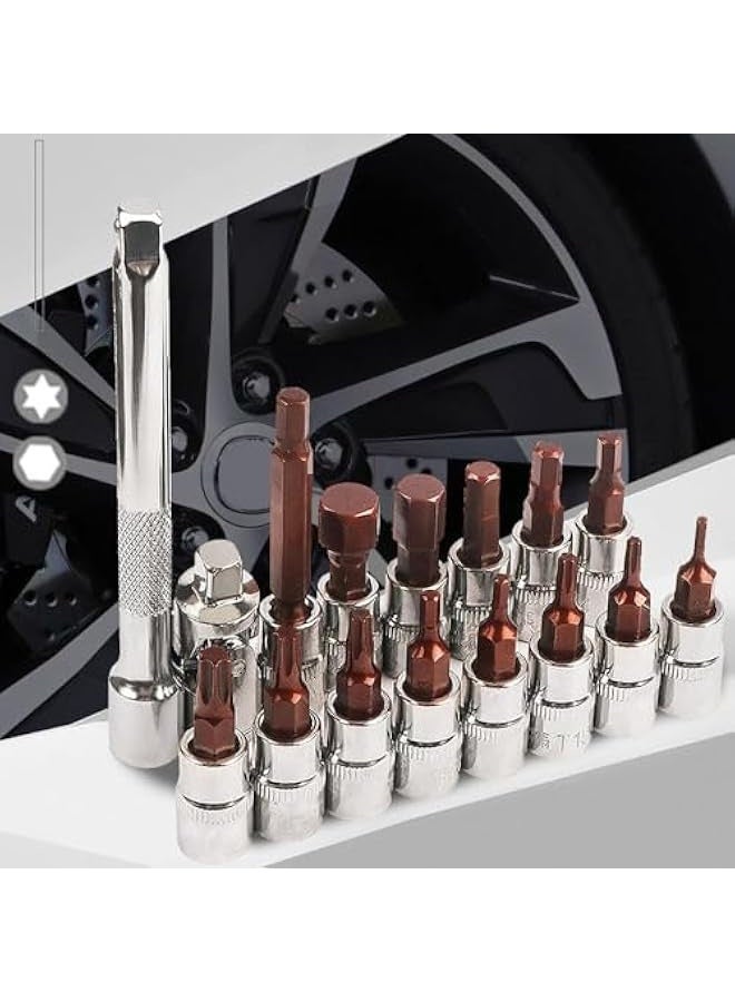 Adjustable Torque Wrench Set 1/4Inch 3/8Inch Drive Spanner Kit 5-30N.m 10-60N.m Hand Tool Bicycle Motorbike Car Repag Accessory  - Image 2