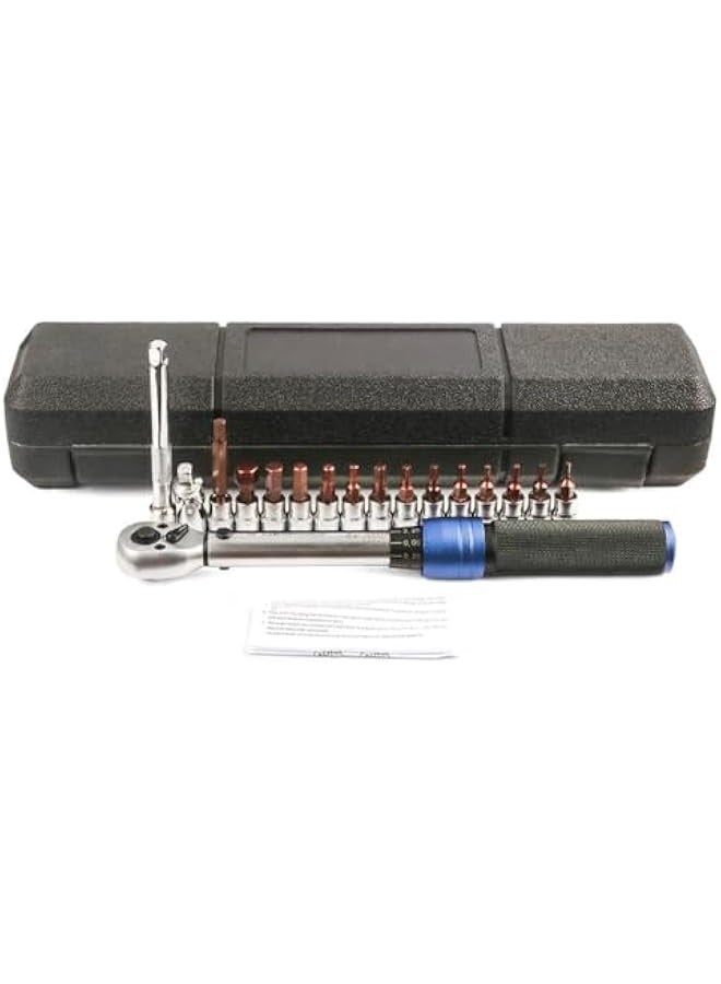 Adjustable Torque Wrench Set 1/4Inch 3/8Inch Drive Spanner Kit 5-30N.m 10-60N.m Hand Tool Bicycle Motorbike Car Repag Accessory  - Image 4