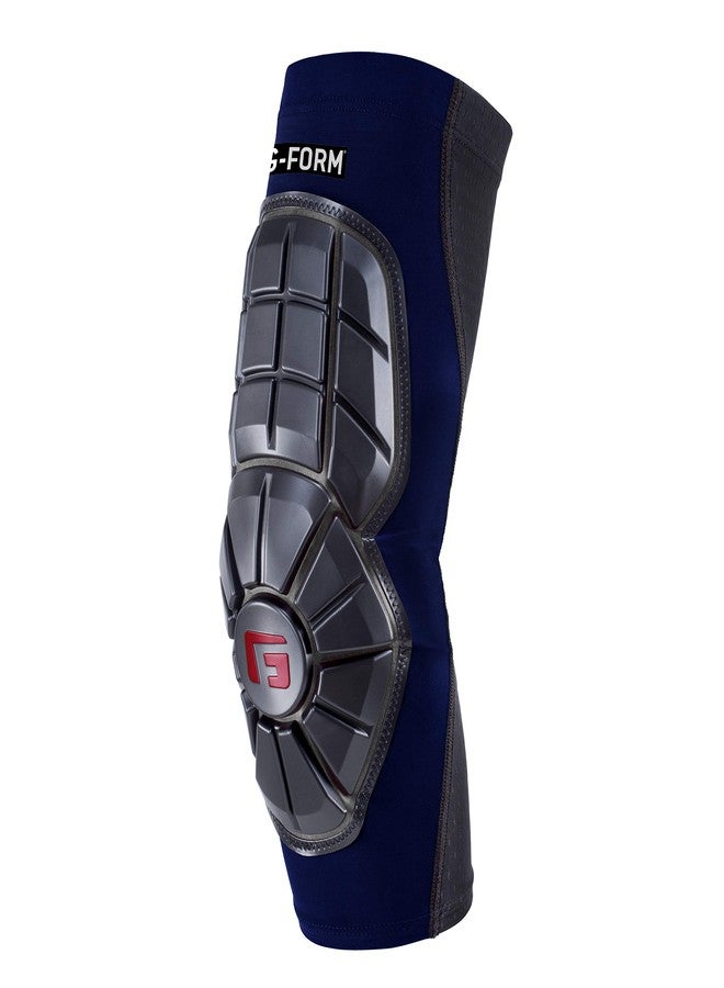 G-Form Pro Extended Elbow Guard, Navy Blue/Black, Adult Large - Image 1
