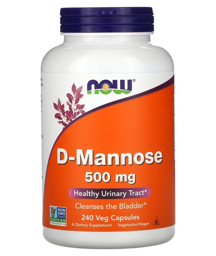 D-Mannose 500 mg 240 Veg Capsules