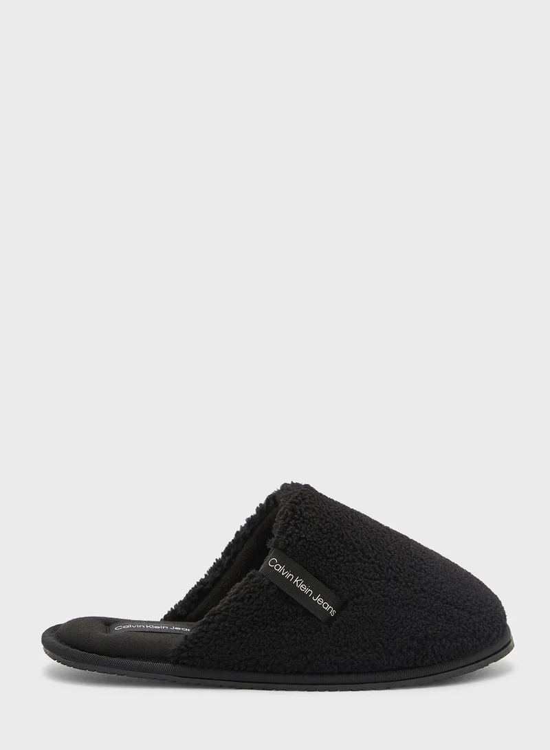 Calvin Klein Jeans Sherpa Bedroom Slippers