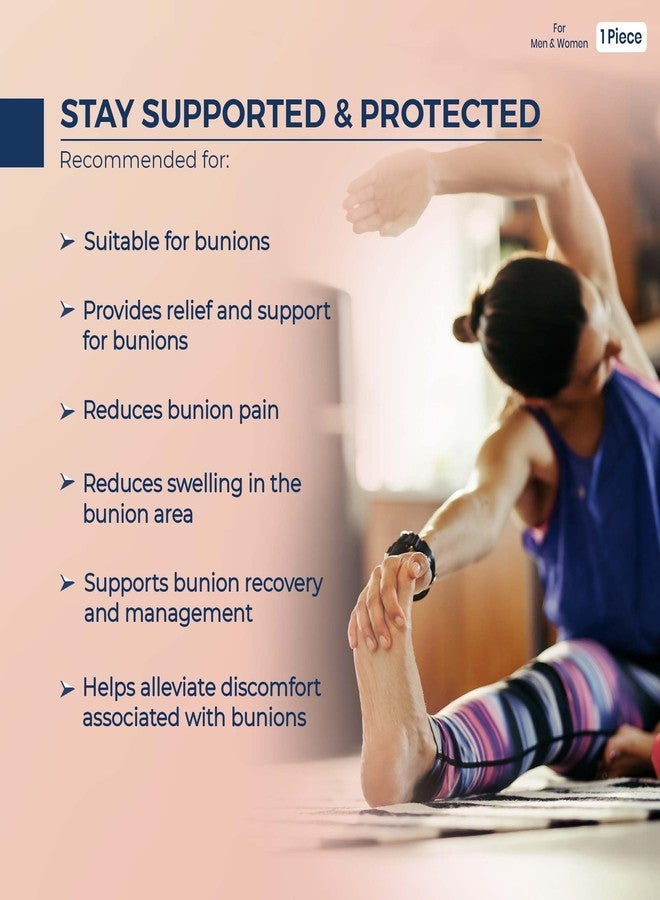 Sorgen Bunion Protector | Premium Compression Sleeve for Bunion Pain Relief and Toe Support | Ankle Sleeve for Bunions, Hallux Valgus, and Foot Discomfort (Small) - Image 4