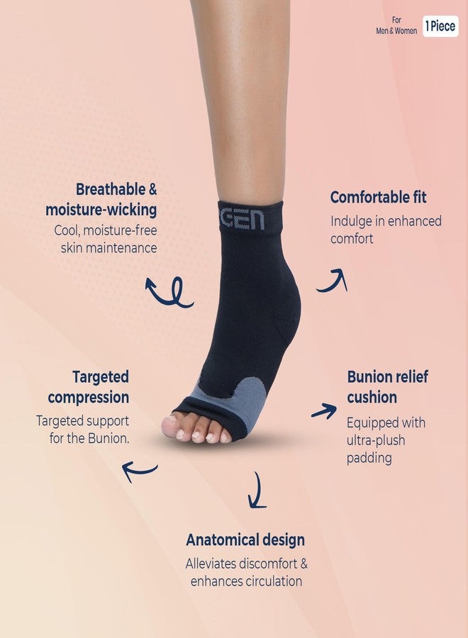 Sorgen Bunion Protector | Premium Compression Sleeve for Bunion Pain Relief and Toe Support | Ankle Sleeve for Bunions, Hallux Valgus, and Foot Discomfort (Small) - Image 2