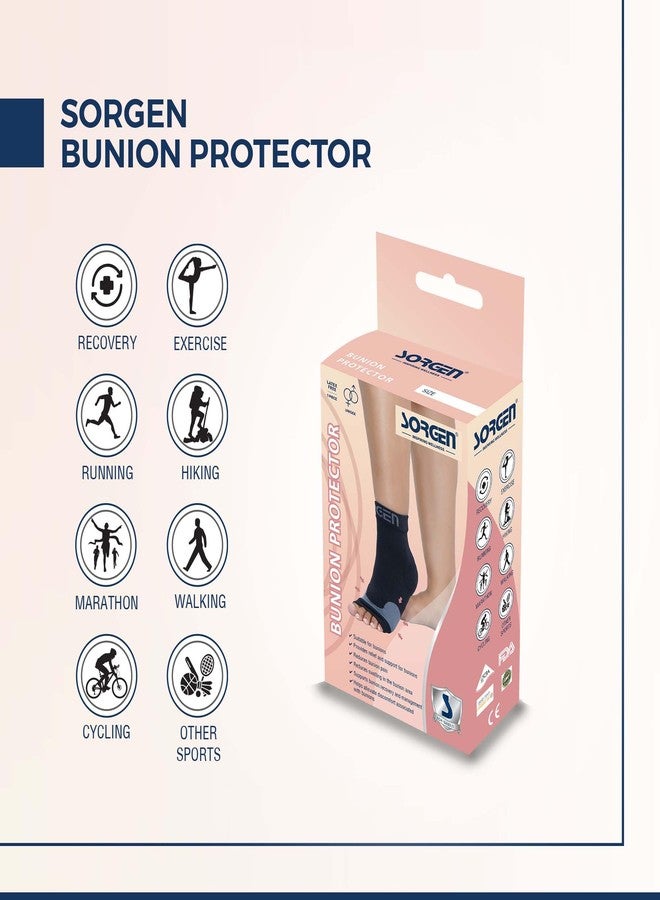 Sorgen Bunion Protector | Premium Compression Sleeve for Bunion Pain Relief and Toe Support | Ankle Sleeve for Bunions, Hallux Valgus, and Foot Discomfort (Small) - Image 5