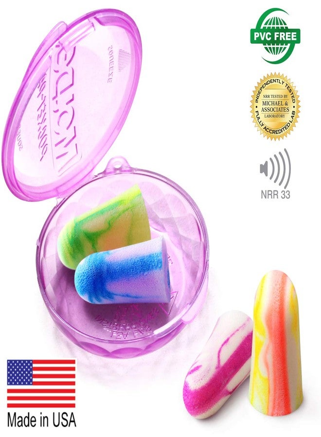 دريفت تو سليب سدادات أذن MOLDEX Soft Foam Softies® للنوم والشخير والعمل والسفر والرماية -33 ديسيبل أعلى معدل NRR صنع في الولايات المتحدة الأمريكية (عبوة زجاجية، 60 زوجًا) - Image 2