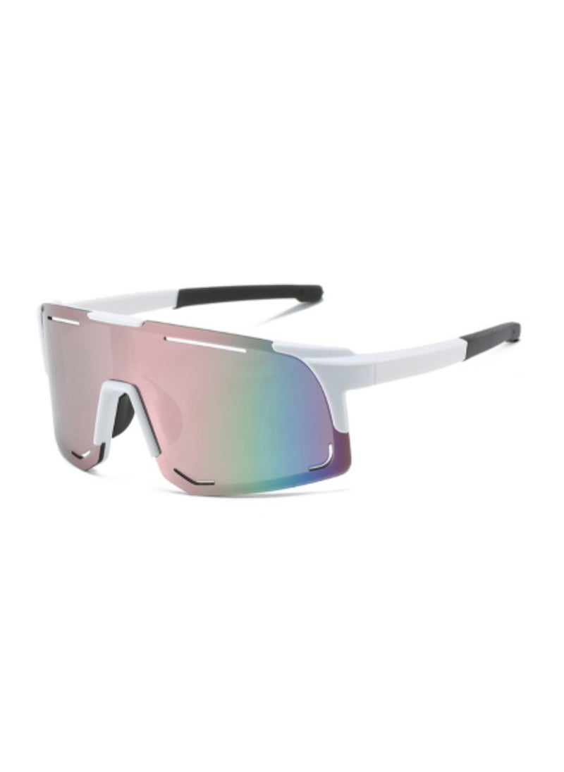 Urban Utility - Trendy Men's Sunglasses, Stylish Shades with UV & Polarized for Sports, Fashionable Eyewear in Dubai, Goggles for Blocking, Retro Square Cycling Sunglass with Blue Lens - Latest in Fashion Online UAE - Image 1