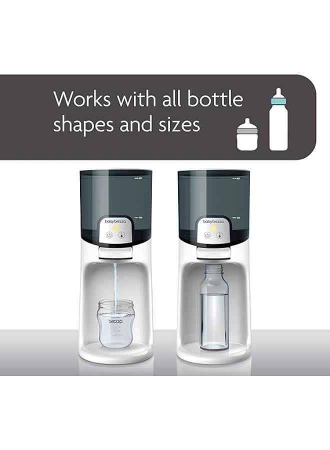 بيبي بريزا Baby Brezza Instant Warmer - يوفر ماء دافئ على الفور بدرجة حرارة زجاجة مثالية يحل محل السخانات التقليدية، لون أبيض، عدد 1 في العبوة. - Image 4
