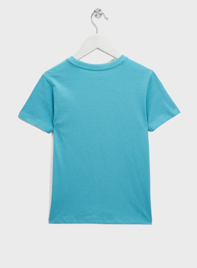 Ripples Oversized T-Shirt & Shorts Set
