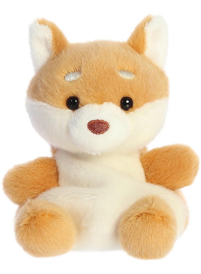 AURORA أورورا® أصدقاء النخيل™ كيكو شيبا إينو™ دمية محشوة - بحجم الجيب - متعة قابلة للجمع - بني 5 بوصات - Image 1