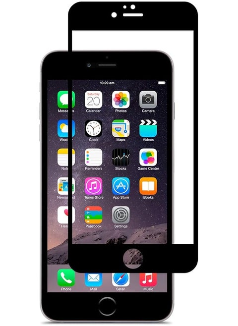 Iphone 6 Plus 6S Plus Screen Protector Glass Guard Full Glue Edge To Edge Screen Guard For Iphone 6 Plus 6S Plus By Nice.Store.Uae Black