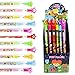 TINYMILLS 24 Pcs Camping Multi Point Stackable Push Pencil Assortment with Eraser for Carnival Prize Goodie Bag Stuffers Party Favors Boy Scouts Girl Scouts - Image 3