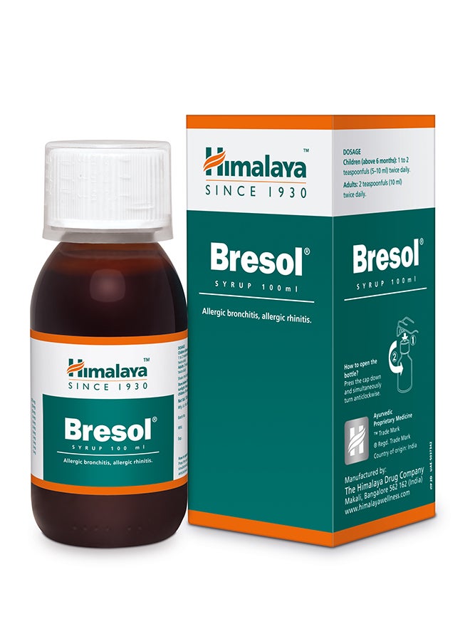 Himalaya - Bresol Allergy Relief Support Syrup 100Ml - Image 1
