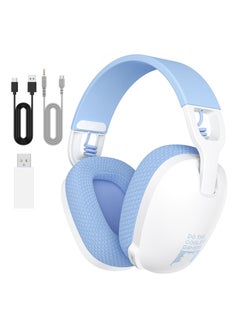 onikuma 2.4GHz Bluetooth Wireless Gaming Headphones and 3.5mm Jack Wired for PS4, PS5, PC, Switch, Mac  - Image 1