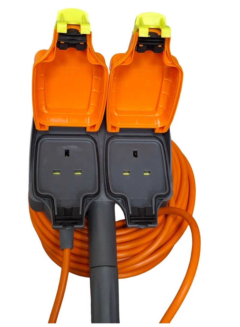 MASTERPLUG WEATHERPROOF GARDEN SPIKE OUTDOOR POWER , GARDEN POWER TOOLS OUTDOOR LIGHTING & POWER SUPPLIES GOOD FOR OUTDOOR CAMPING POWER SUPPLY - Image 1