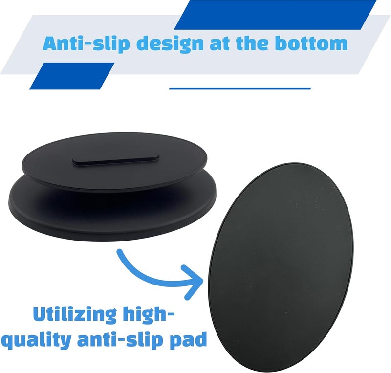 SINTRON Smart Display Adjustable Stand for Shw 5 & Shw 8 (1st Gen 2nd Gen), Magnetic Stand Holder with 360 Degree Rotation, Tilt Function & Non-Slip Base (Black) - Image 5