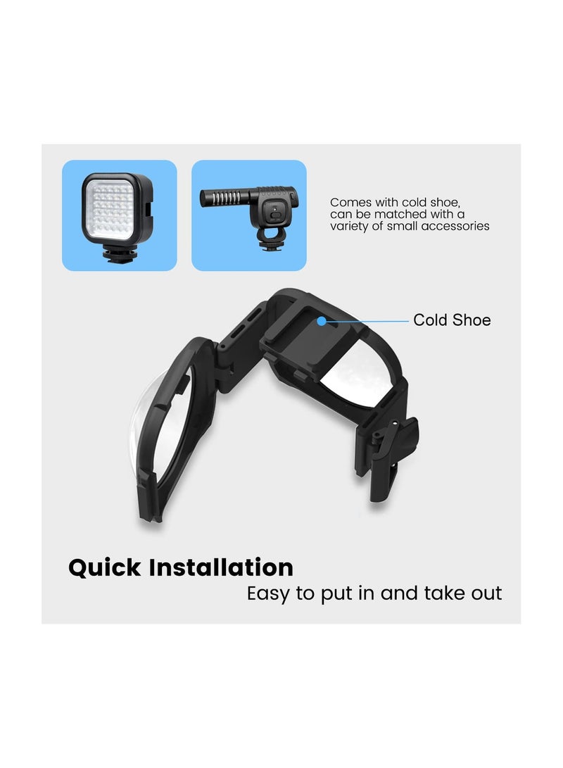 Zikra Lens Guards for Insta360 ONE RS 1-Inch 360 Edition, Fingerprint-proof Screen Protector Screen Accessories Case - Image 3