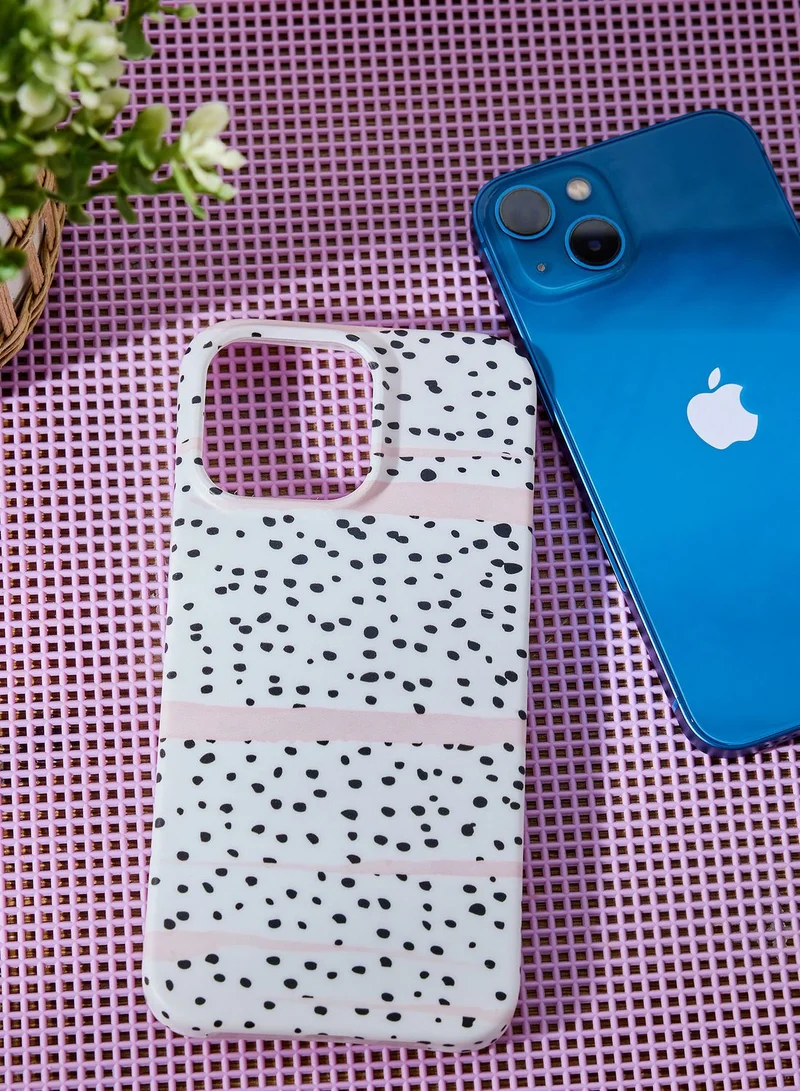 COCONUT LANE Pink Dalmatian Iphone 14 Pro Max Case