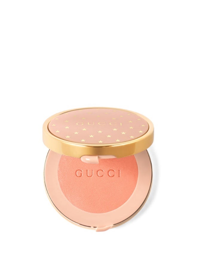 Gucci Luminous Matte Blush Cheeks & Eye Powder 02 Tender Apricot 5.5g – Soft Matte Multi-Use Blush for Cheeks and Eyes with Natural Glow Finish
