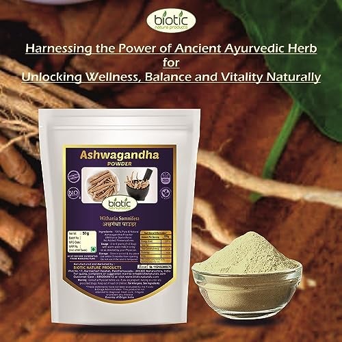 Biotic Safed Musli, Ashwagandha, Shatavari & Kaunch Seed Powder - 200gms (50gms each) - Image 3