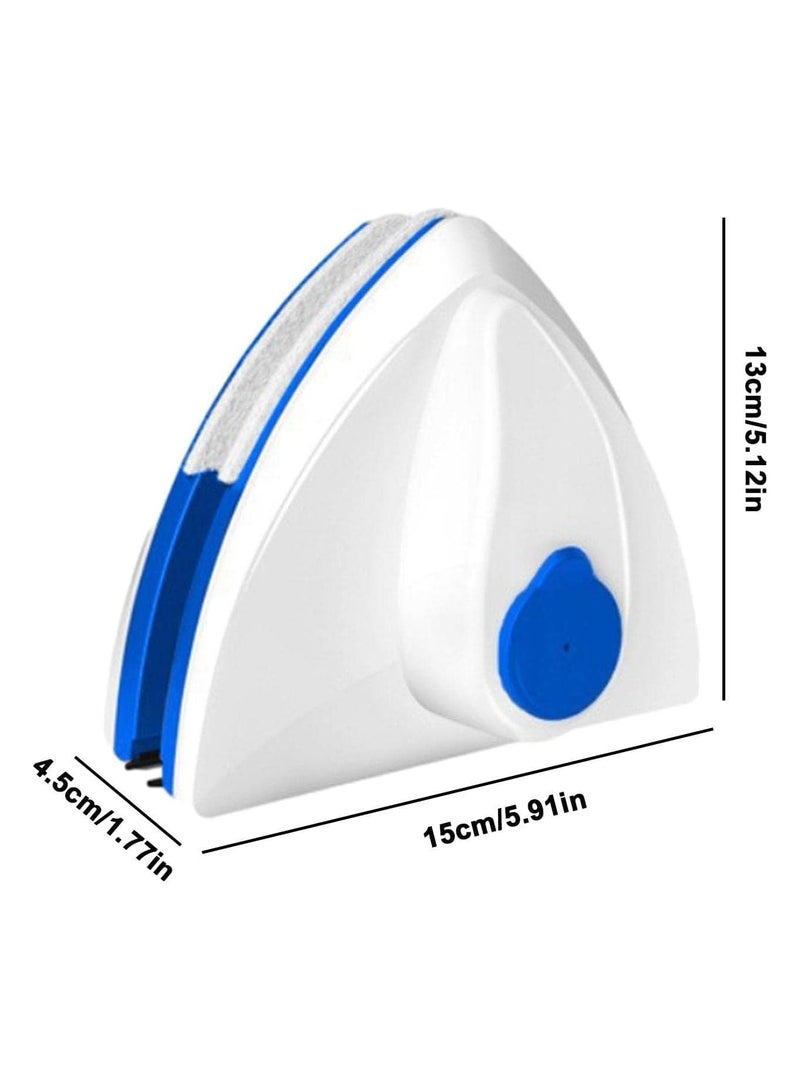 Magnetic Window Cleaner, Double Sided Magnet Window Cleaner Tool, Water-filled Magnetic Window Brush, Magnetic Window Cleaner Double Sided Glass Wiper, for Single Layer Glass Thickness 3-8mm - Image 2