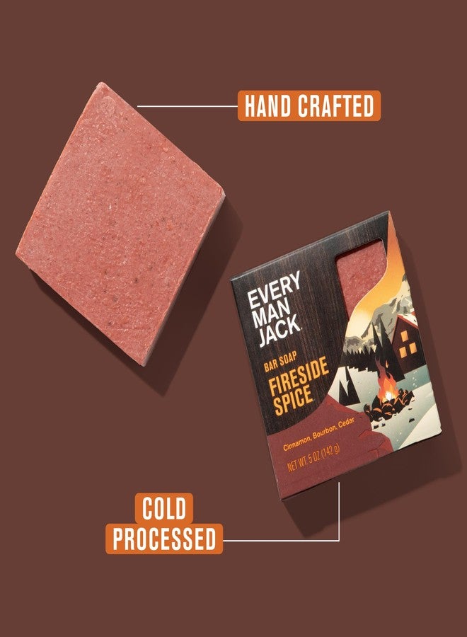 Every Man Jack Cold Processed Mens Bar Soap Variety Gift Set - Invigorating Winter Scents - Deeply Cleans, Hydrates with Naturally Derived Ingredients - 5 ounce (pack of 4 - Image 2