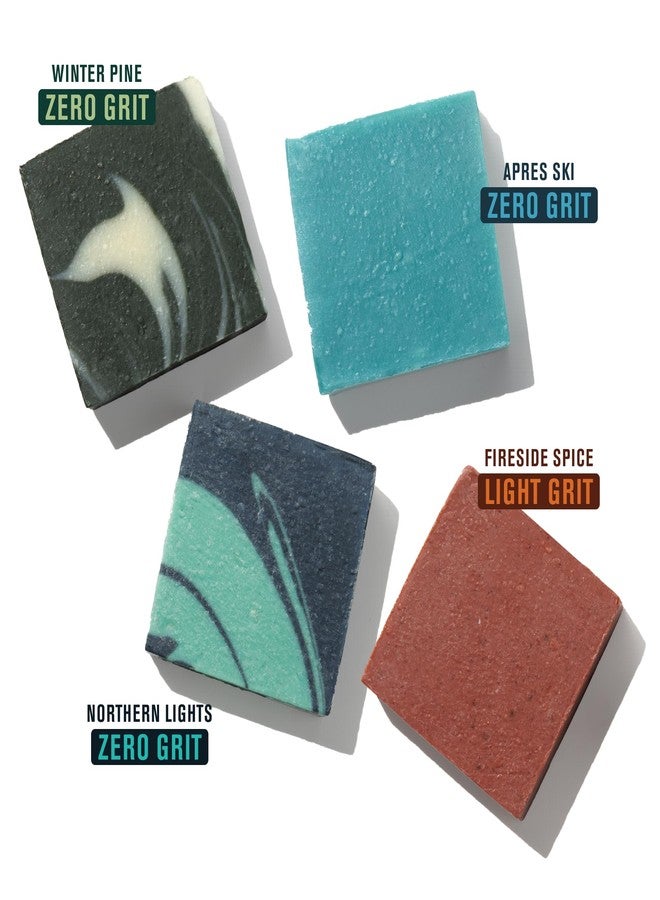 Every Man Jack Cold Processed Mens Bar Soap Variety Gift Set - Invigorating Winter Scents - Deeply Cleans, Hydrates with Naturally Derived Ingredients - 5 ounce (pack of 4 - Image 3