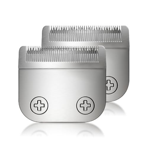 DODAER 59300 Stainless Steel Replacement Detachable 30mm Standard Blade Compatible with WHAL All in One Lithium Ion Trimmer 9864/9864SS/9686/9818A/9854L/9876L/9854/WSS3L/SS2L etc (2 Pack) - Image 1