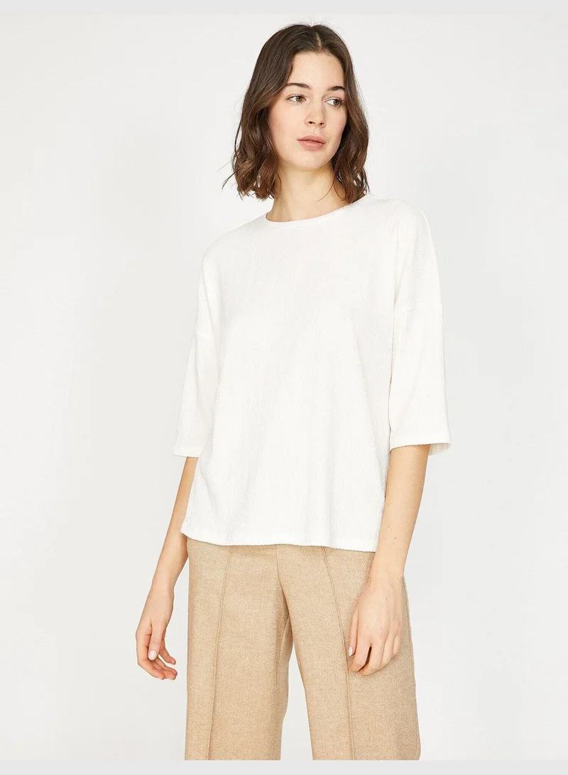 KOTON Crew Neck T-Shirt